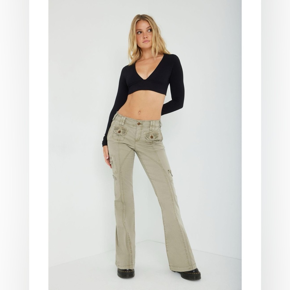 🦋2/$20🦋 Garage Cargos (blue/grey)